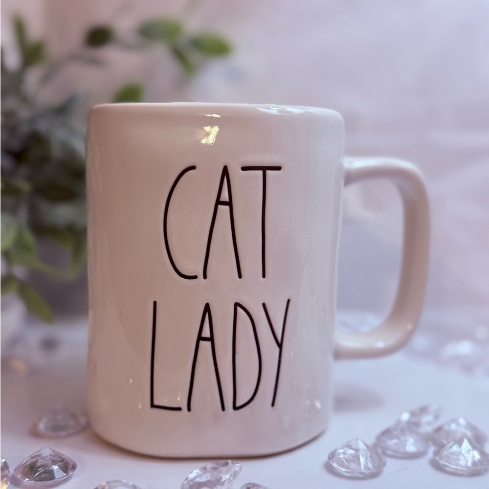 Rae Dunn Cat Lady Mug